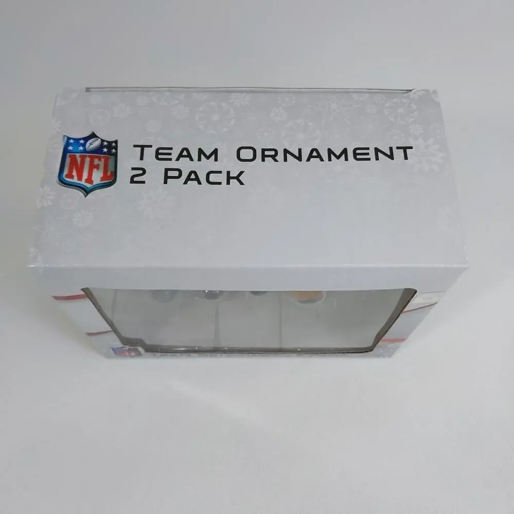 NFL Indianapolis Colts 2 Pack Christmas Tree Ornament‎ Decoration Santa Reindeer